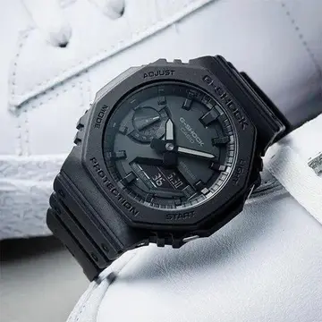 relogio casio g-shock ga-2100-1a1dr preto