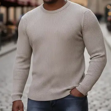 Suéter Masculino Tricô Premium Lã 7176 P ao GG