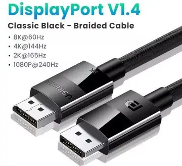 🎮 Cabo DisplayPort Ugreen 1.5 metros 8K/60hz