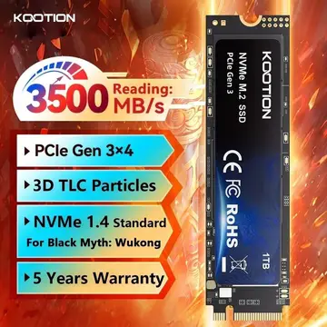 ssd kootion nvme m2 gen3 1tb