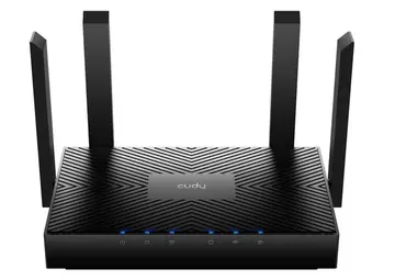 Roteador Cudy WR3000 Preto Mesh AX3000 Gigabit WiFi 6