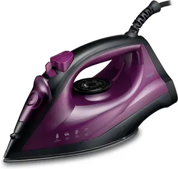 Ferro de Passar a Vapor Easy Pass Elgin 1.700w 5 temperaturas - 220V, Roxo