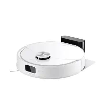 Robô Aspirador Roborock Q10 VF Branco 10000Pa Mop VibraRise 2.0 LiDAR Mapeamento Inteligente Wi-Fi App Alexa Google Bivolt