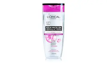 Água Micelar Bifásica L'Oréal Paris Solução de Limpeza 5 em 1, 200ml