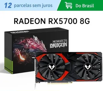 Placa de Vídeo AMD RX 5700