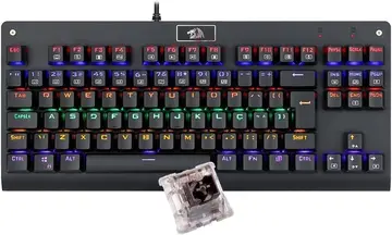 teclado redragon dark avenger switch marrom