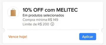 Cupom Mercado Livre