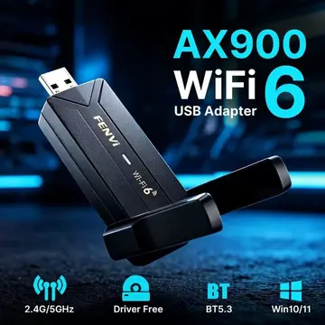 adaptador usb wi-fi fenvi ax900 bluetooth 5.3