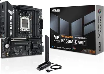 Asus TUF GAMING B850M-E WIFI Placa Mãe AM5 DDR5 HDMI M.2 USB 3.2