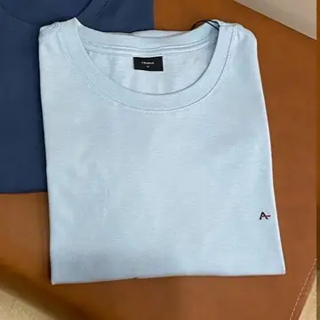 Camiseta Aramis Masculina Basic Lisa Azul Pastel P ao G3