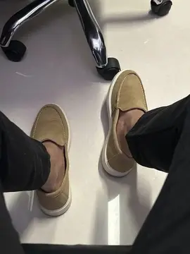 Mocassim Masculino Em Camurça Linha Esporte Fino Old Money