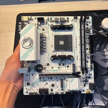 Placa mãe B550M Soyo White Argb+ 2x Nvme Pcie 4.0