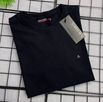 Camiseta Aramis Crewneck Basic Lisa Preta