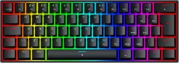 Teclado Magnético Gamer Redragon Fizz RGB Preto 60% Polling Rate 8K