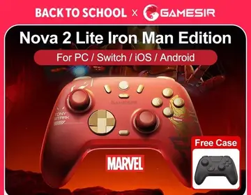 Controle GameSir Nova 2 Lite Iron Man Edition