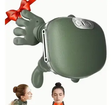 2 UNIDADES - Massageador Elétrico Para Pescoço E Ombros com Aquecimento