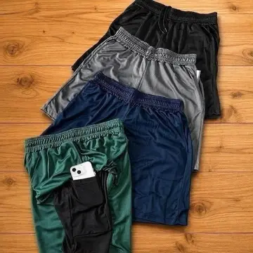 Kit 4 Shorts 2 Em 1 Duplo Dryfit Masculino Compressão Térmic