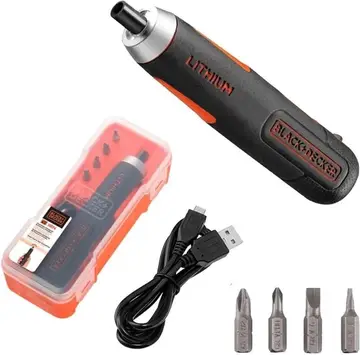 BLACK+DECKER Parafusadeira à Bateria Íon Lítio 4V BD40K4 Bivolt