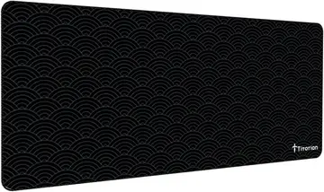 Titorion Mouse Pad Gamer Extra Grande 90x40 Deskpad Ergonômico Speed Preto