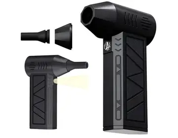 Mini Soprador De Ar Portátil 130000 Rpm, Jet Fan Turbo Fan Recarregável, Para ar livre, Limpeza De Eletrônicos, Infláveis, Uso Doméstico Pre