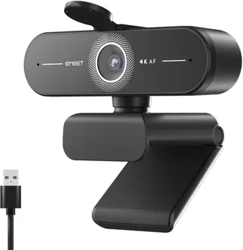 EMEET C60E 4K Webcam para PC