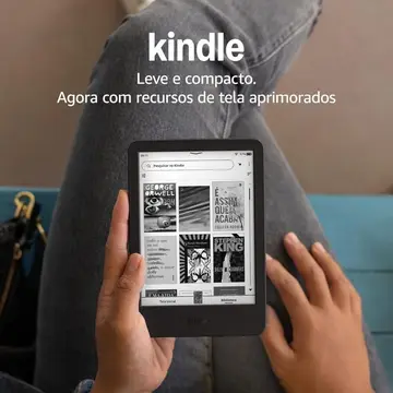 📖 Kindle 16GB - Tela Antirreflexo, Luz Frontal Ajustável - Preto