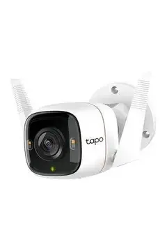 Câmera de Segurança TP-Link Tapo C320WS 2K 4MP Wi-Fi Branco IP66