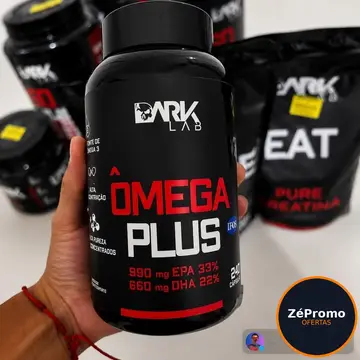 suplemento dark lab ômega plus 240 caps