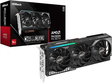 Placa de Vídeo ASRock RX 9070 Challenger