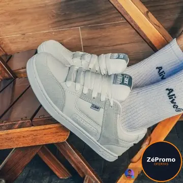 tênis qix skate retrô 4 cores