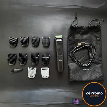 aparelho de cuidado pessoal philips multigroom 12 acessórios
