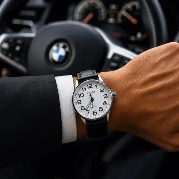 Relógio De Pulso Masculino Fortuna Old Money Minimalista