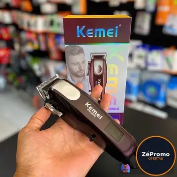 máquina de cortar cabelo kemei km-2606