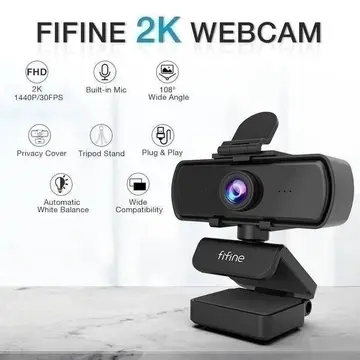 🎮Webcam FIFINE K420 2K