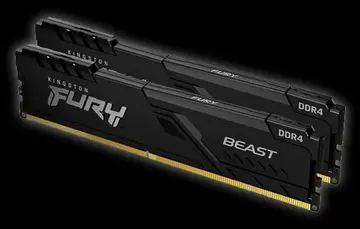 Memória RAM Kingston Fury Beast DDR4 8GB 3200MHz
