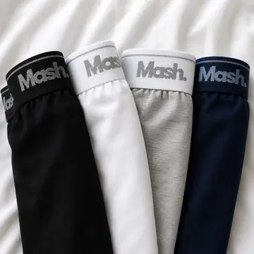 Kit 4 Cuecas Boxer Box Mash Algodão Cotton Original P ao GG