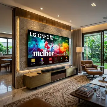 Smart TV 4K 75" LG QNED Mini LED AI QNED70 2026