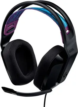 Headset Gamer Logitech G335 com Almofadas com Espuma de Memória