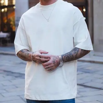 Camiseta Oversized Masculina 100% Algodão P ao GG
