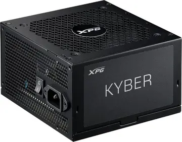 Fonte XPG Kyber II 850W Fonte de Alimentação ATX – Certificação Gold 80 PLUS e Cybenetics, não modular