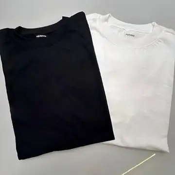 Kit Com 2 Camisetas Masculinas Básicas Relaxed Hering P ao XG
