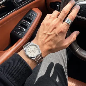 Relogio De Pulso Masculino Fortuna Luxo Old Money Minimalist Prata Cx Branca