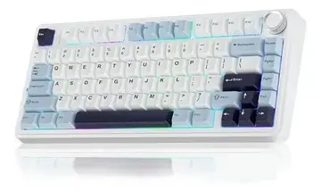 Teclado Mecânico Aula F75 75% Wireless RGB