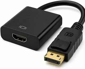 Cabo adaptador DisplayPort Para HDMI Fêmea Cabo Displayport hdmi 4K Full HD 1080p 60Hz
