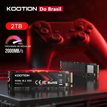 SSD KOOTION M2 NVME 2000 MB/s Gen3 PCIe 3.0X4