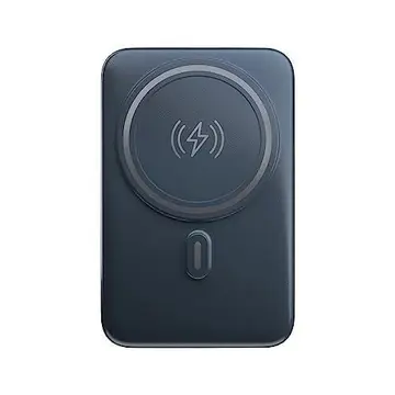 🛍️ Geonav Power Bank, Carregador Portátil Universal por Indução 10.000mAh, Carregamento rápido , Suporte Dobrável, Compatível com MagSafe®, 