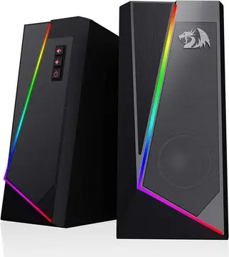 Caixa de som Redragon Anvil RGB Preto
