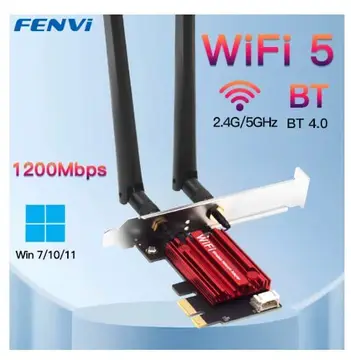 FENVI WiFi 5 PCI-E Wireless Adapter AC1200