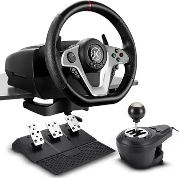Kit Racing Kalkan G500 ProRacing Force Feedback Volante, Pedais e Câmbio
