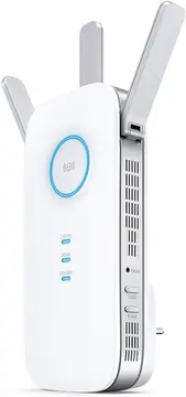 TP-Link RE450 Extensor de Rango de Repetidor WiFi de Banda Dual Universal, 3 Antenas Externas